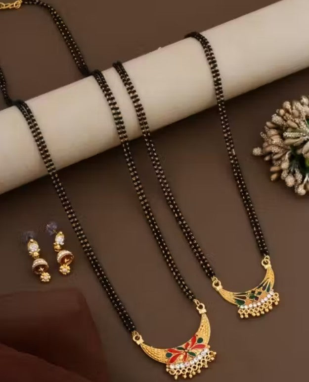 New design combo mangalsutra for women.